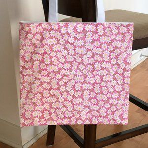 Hand Crafted Reusable 100% Cotton Tote Bag (#2) - NWoT!